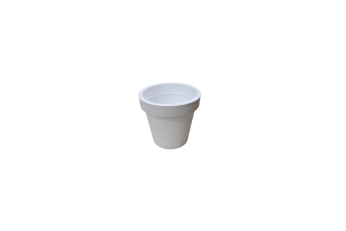 Bloempot M | Wit Ø30xH27