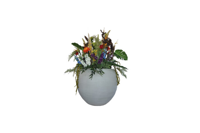 Bloemstuk kunstbloemen 'Lente' - Afbeelding 3