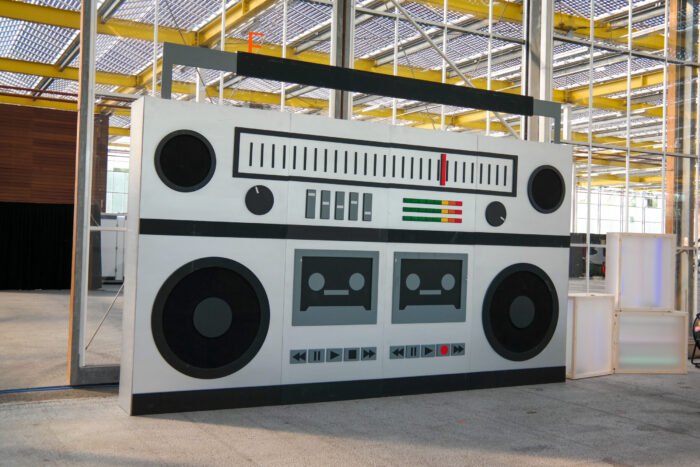 Boombox groot L540xB55xH400 - Afbeelding 2