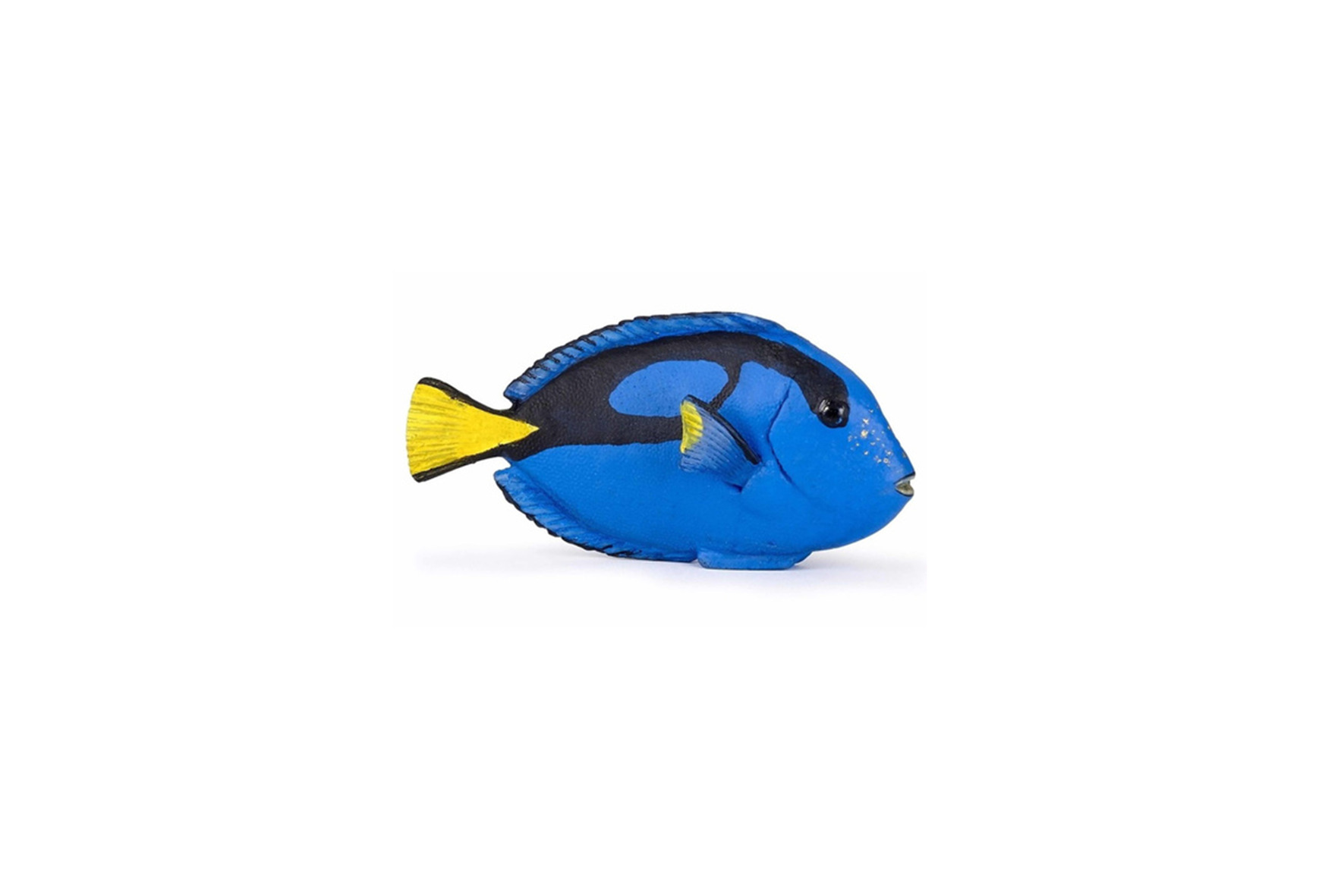 Deco | Tropische vis blauw plastic L7xB1xH4