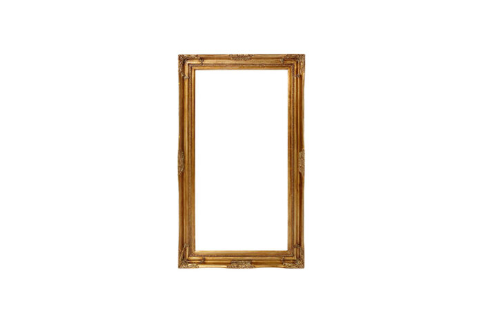 Barok lijst rechthoekig goud L78xH138