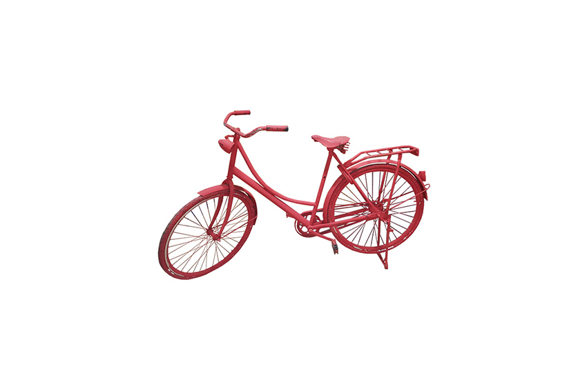 Deco | Fiets rood