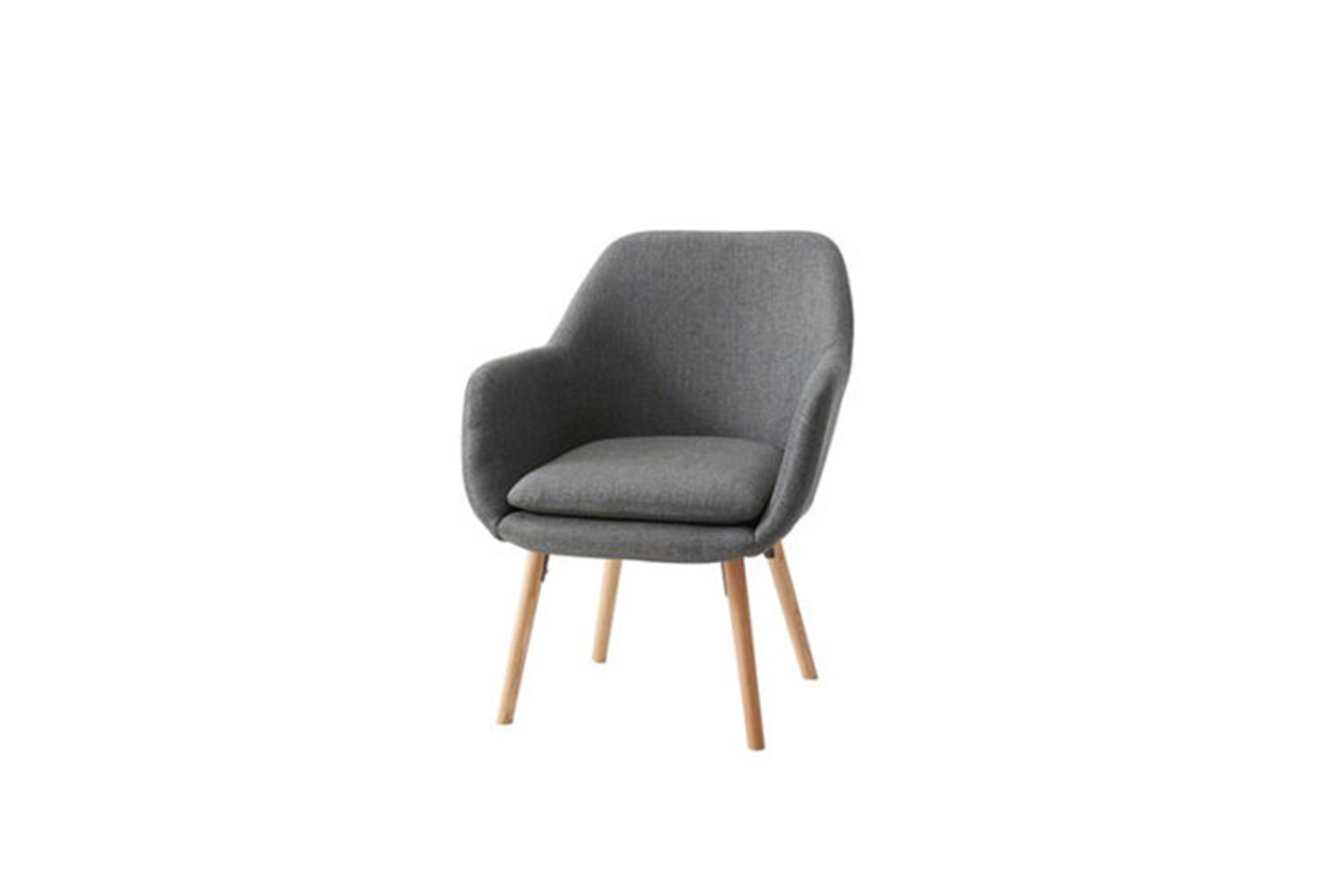 Eco Chique fauteuil grijs L68xB64xH86