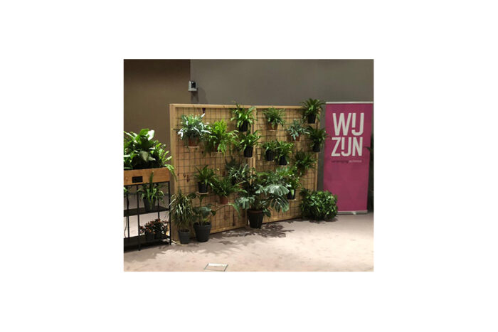 Eco Chique scheidingswand  L155xH200 excl. planten - Afbeelding 4