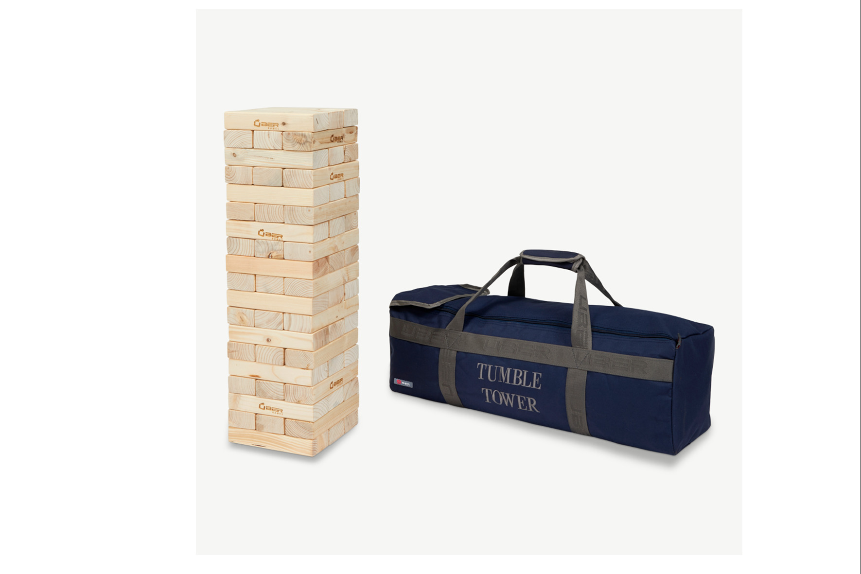 Giant Jenga tot 150cm hoog – incl. tas