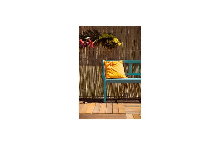 Ibiza tuinbank blauw L160xB50xH87 - Afbeelding 2