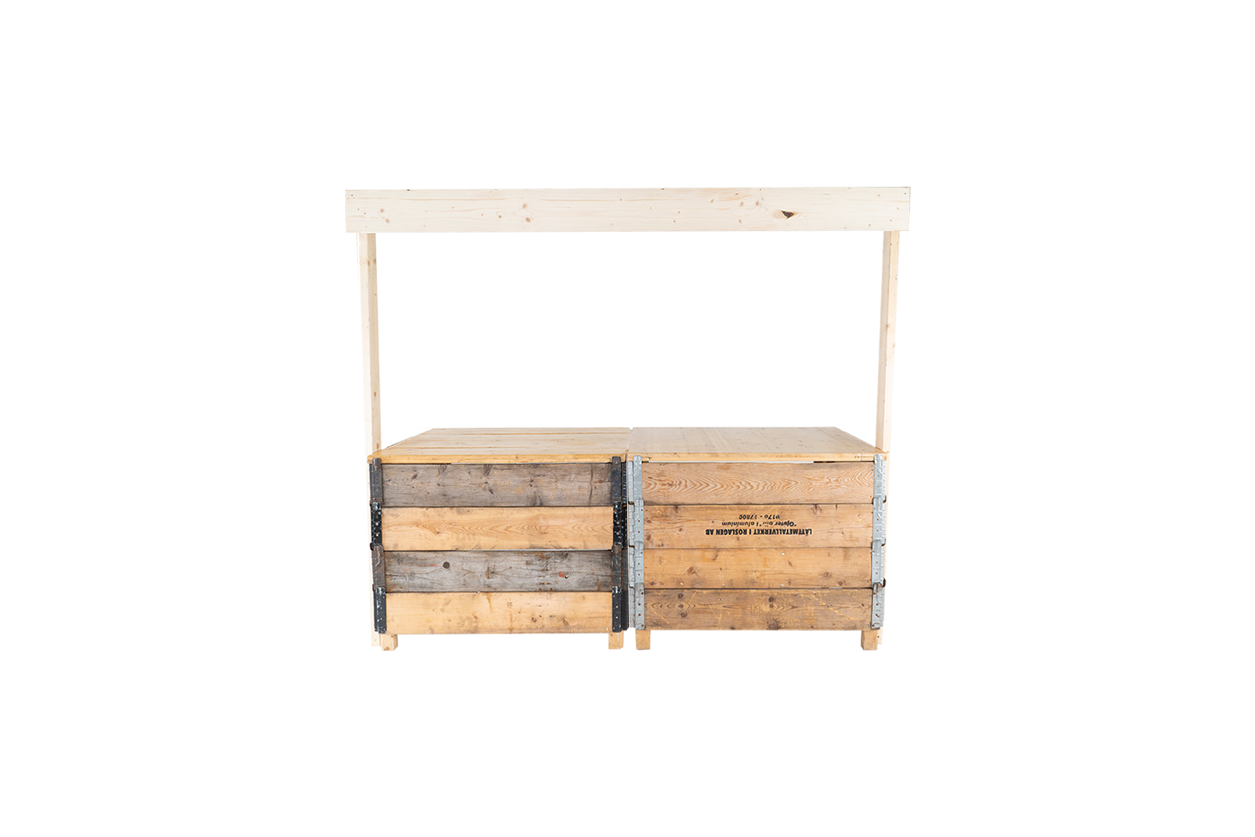 Industrieel limokraam dubbel L240xB80