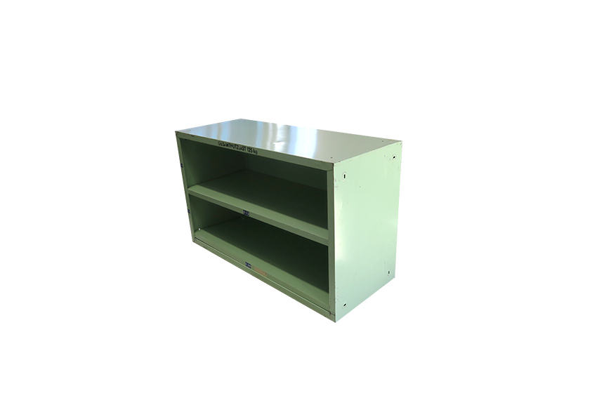 Industrieel kast lichtgroen L150xB60xH90