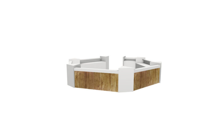 Kopenhagen bar hexagon L640xB590 - Afbeelding 2