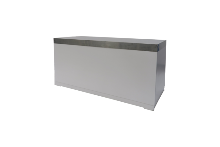 Kopenhagen buffet met RVS werkblad L180xB80xH85
