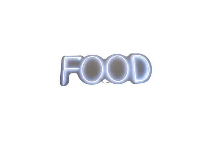 LED neon reclamebord 'FOOD' RGB L78xB3xH27 - Afbeelding 3
