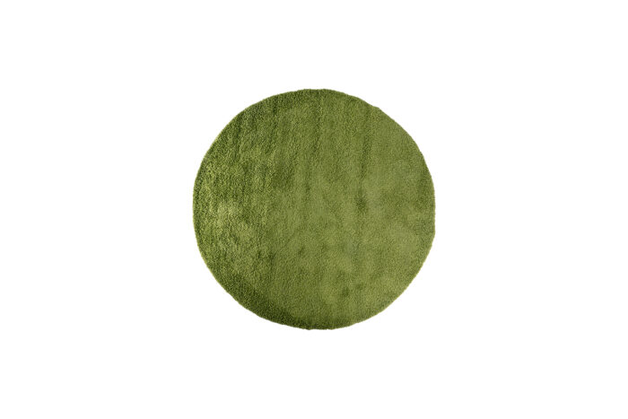 Vloerkleed rond L | Limegroen Ø200
