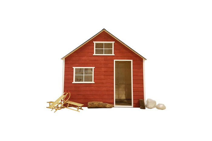 Noorwegen huis L400xB200xH350 (set)