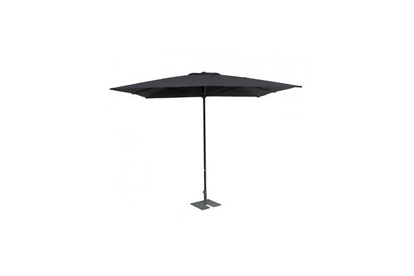 X | Parasol zwart L300xB300