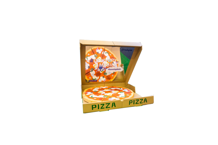 Pizzadoos incl. pizzapunt kussens L240xB120xH30