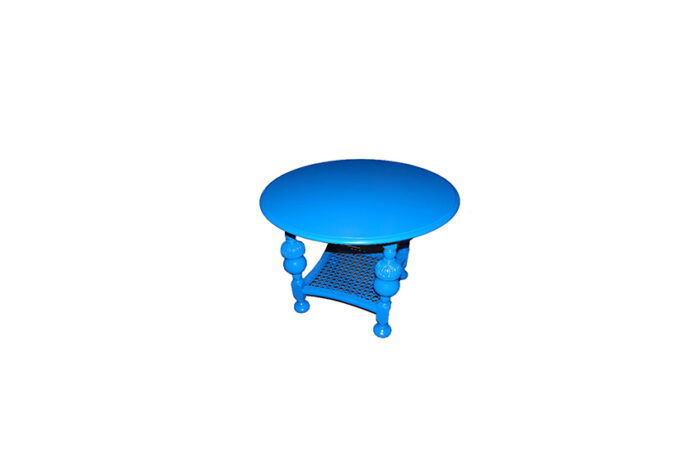 Pretty Pastel salontafel blauw Ø75xH55