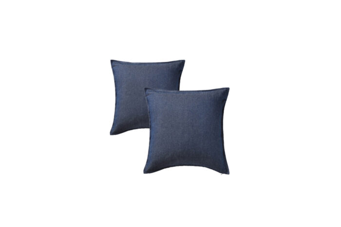 Sierkussen | Blue denim L50xB50