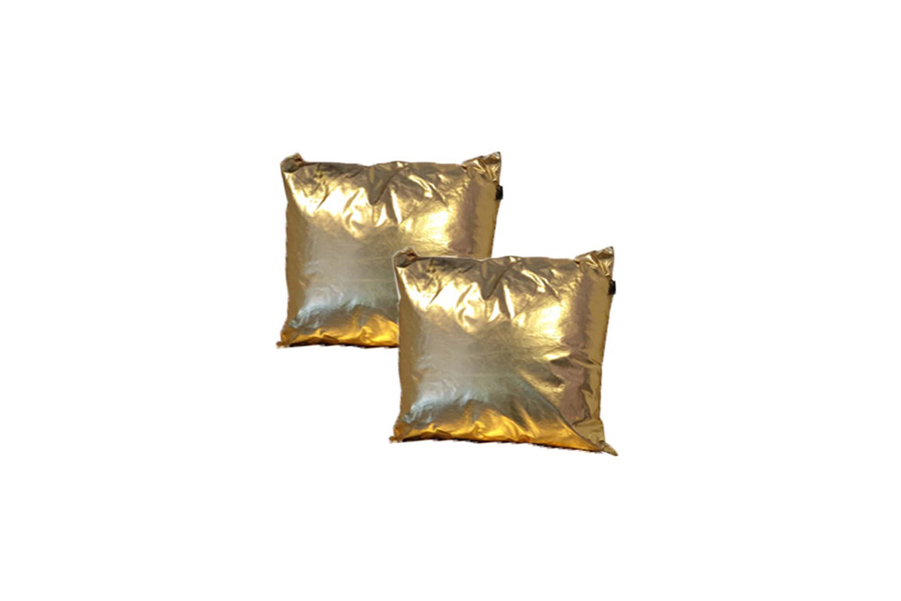 Sierkussen | Metallic goud L50xB50
