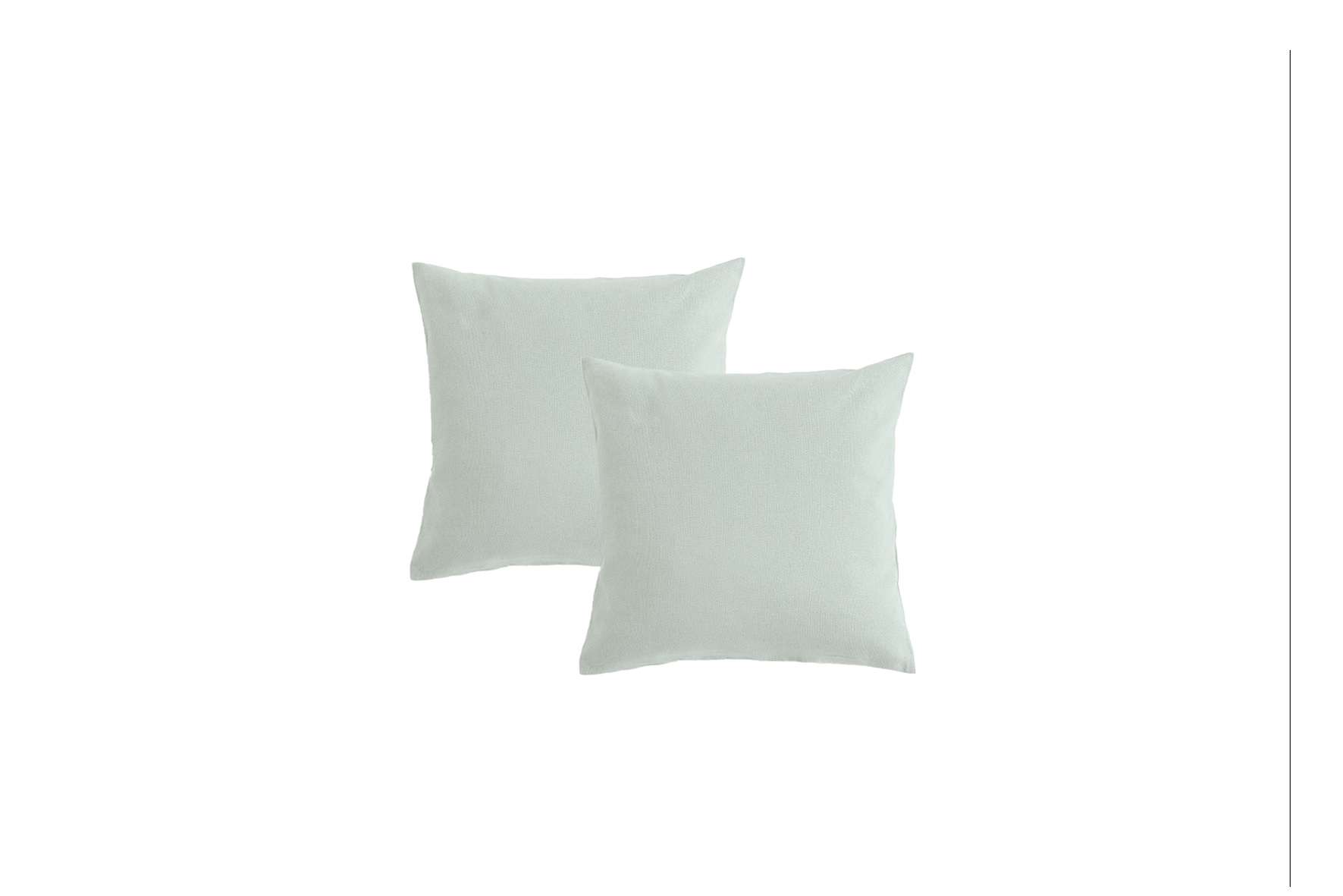 Sierkussen | Mintgroen canvas L40xB40