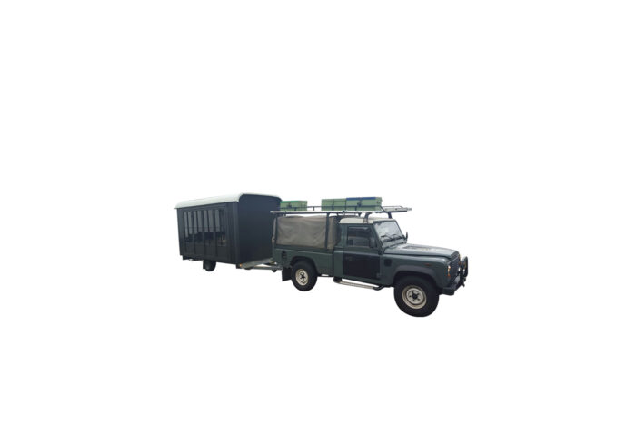 Trailer wagon aanhanger L400xB196xH270 - Afbeelding 2