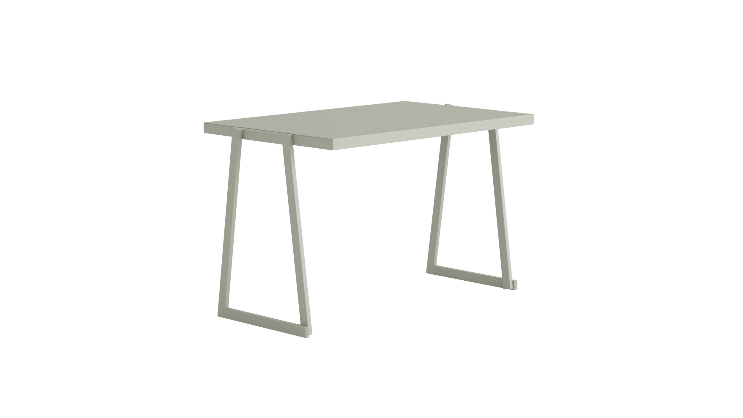 Urban dinertafel staal salie L120xB72,4xH74