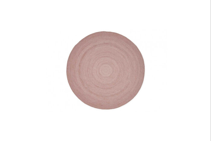 Vloerkleed rond L | Buitenkleed rond roze Ø200