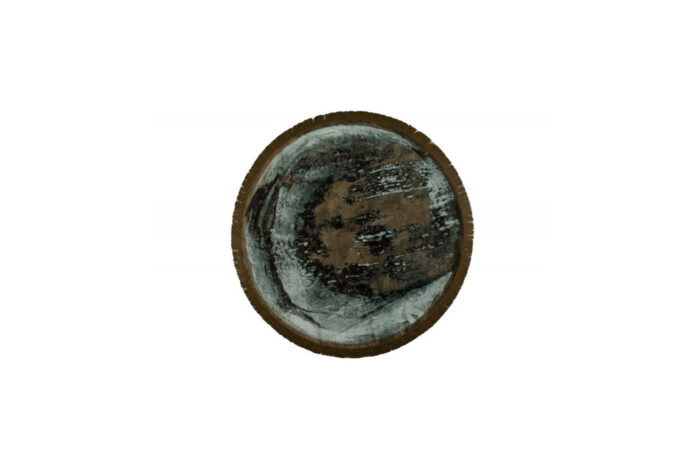 Vloerkleed rond M | Rocky multicolor Ø175