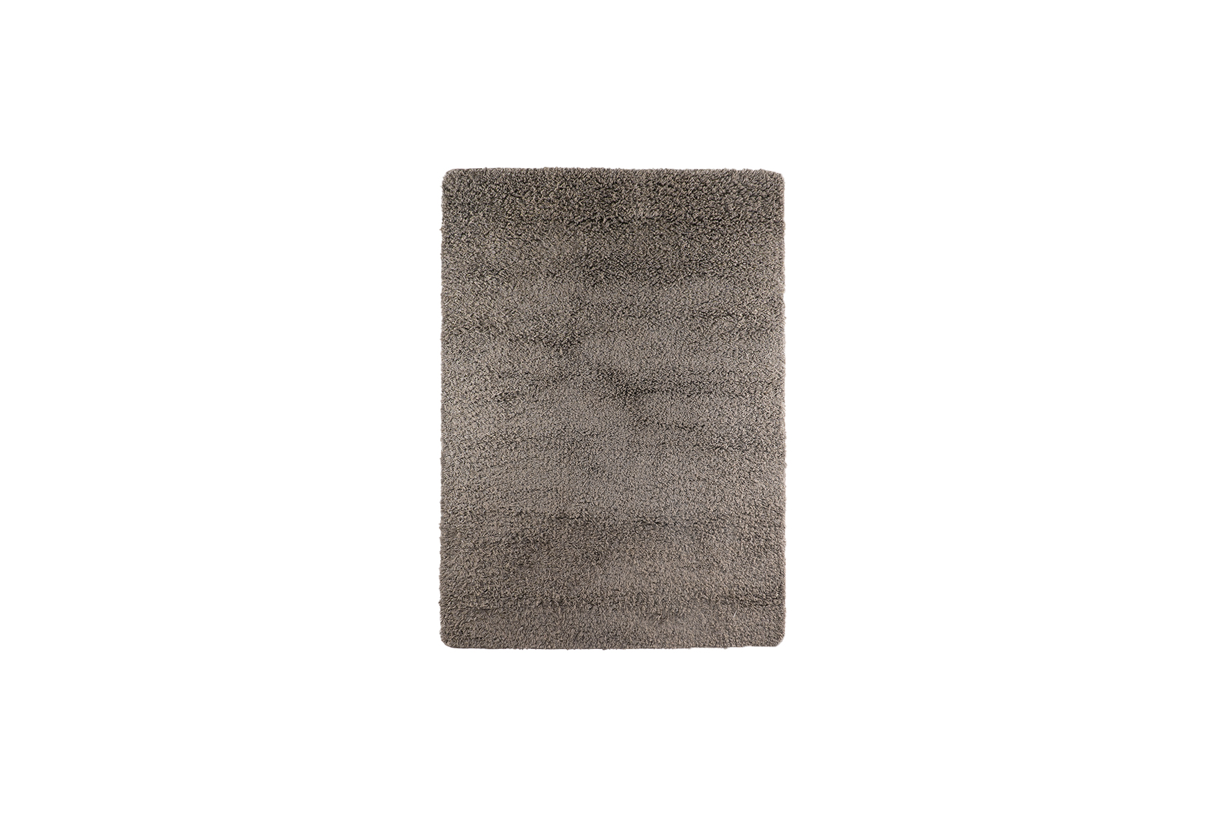 Vloerkleed M | Hoogpolig donkergrijs L180xB130