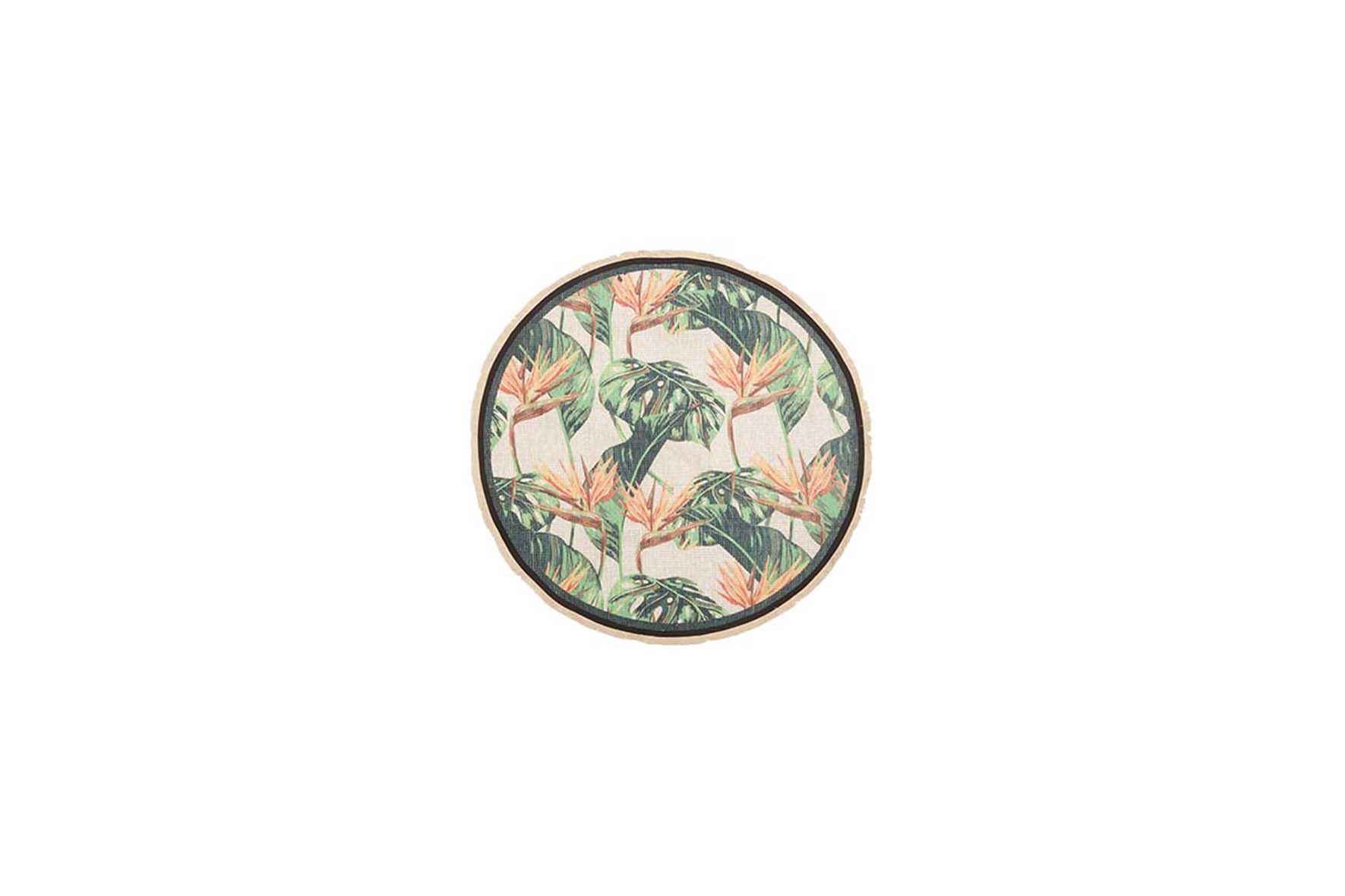 Vloerkleed rond S | Tropical Ø100