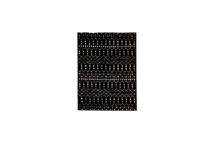 Vloerkleed L | Zwart/wit L230xB170