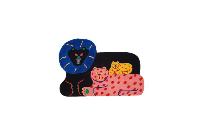 Vloerkleed L | Art dierenmotief L250xB165