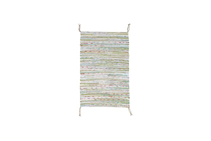 Vloerkleed S | Voddenkleedje gekleurd L82xB60