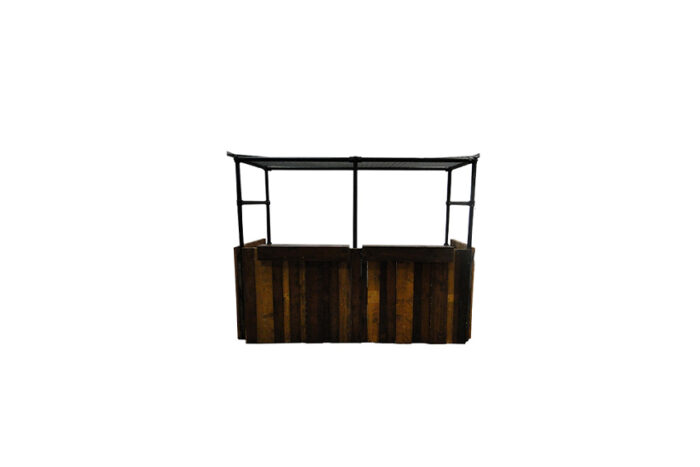 Berlin bar met zwarte buizen L280xB110xH216 (set) - Afbeelding 2