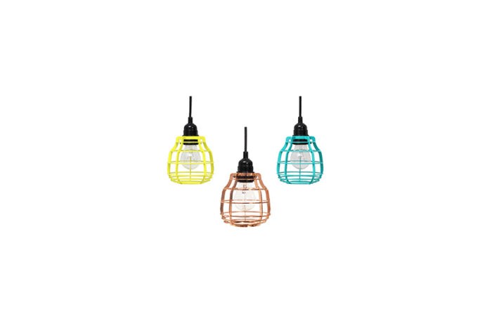 Urban kooilamp met stekker Ø13xH17 (diverse kleuren)