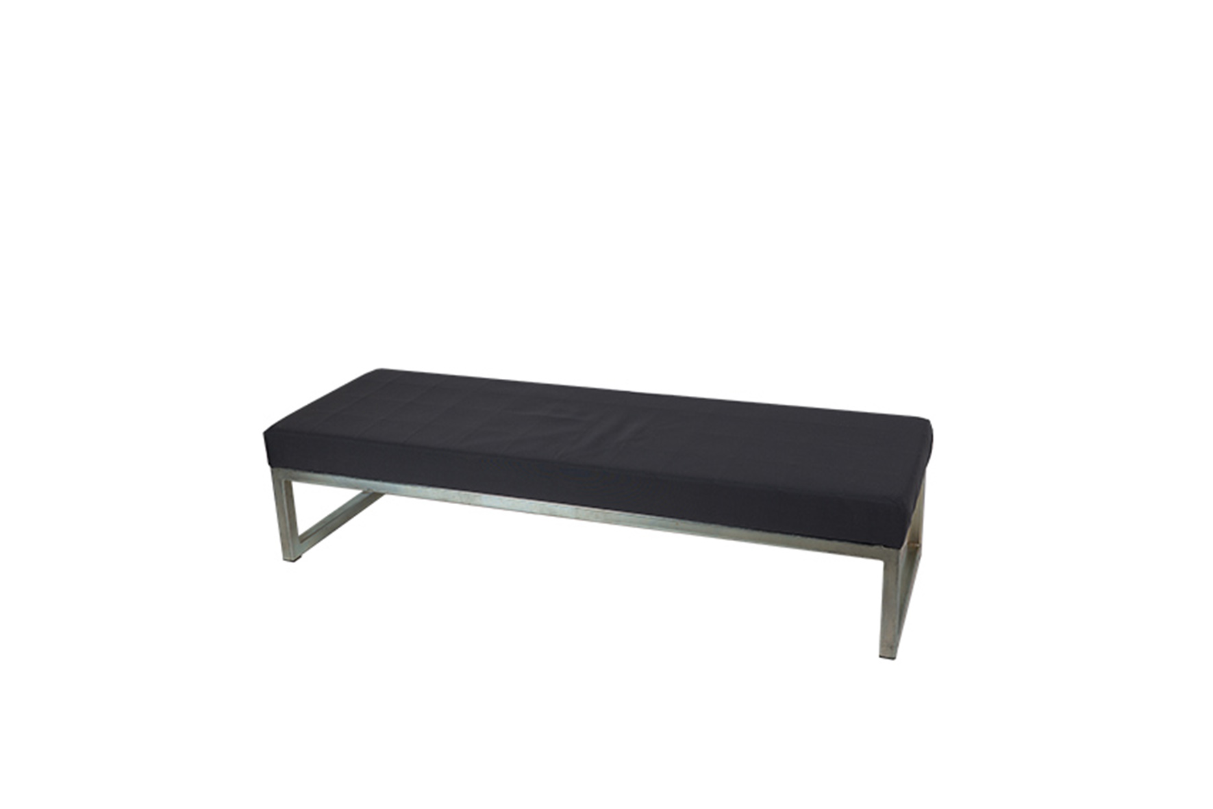 Barcelona loungebank antraciet L180xB60