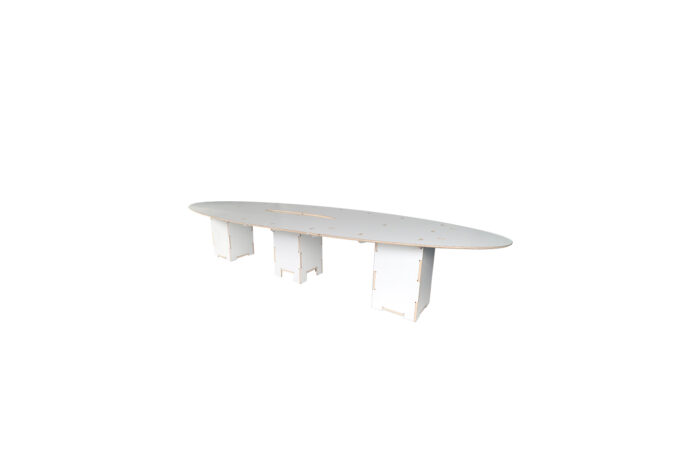 Vergadertafel modulair L400xB140xH71