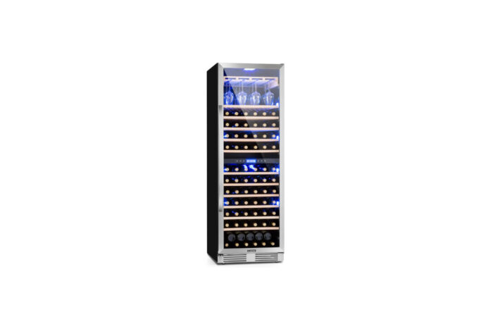 Wijnklimaatkast Klarstein met ronde knop L59,5xB70xH176