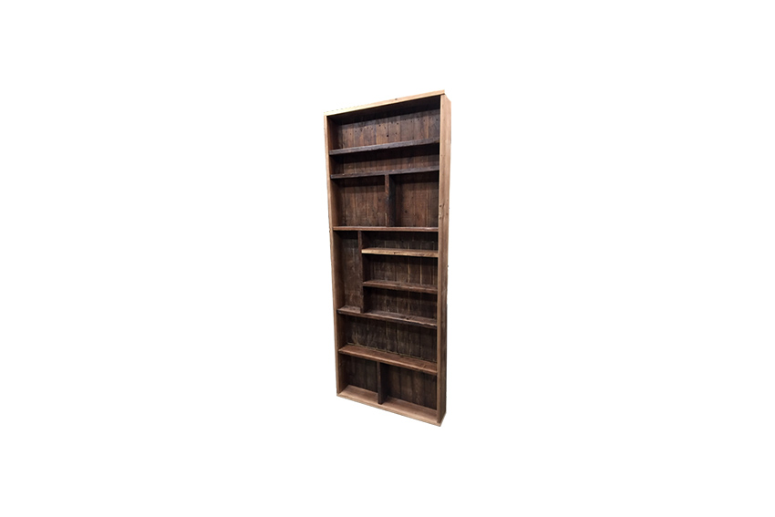 Brooklyn backbar hout smal L100xB25xH250