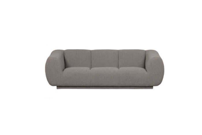 Eco Chique 3-zits bank gemêleerd naturel L227xB90xH75