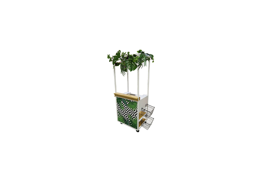 Eco Chique bar trolley Nouveau L89xB65xH206,5 (case)