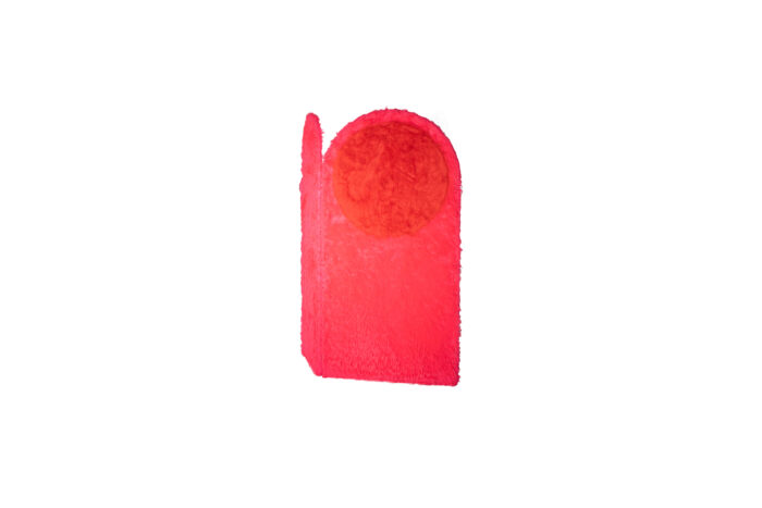 Scheidingswand modulair fluff roze L364xH244 (set)