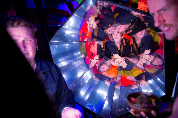 Kaleidoscoop photobooth L100xB100xH220 - Afbeelding 3