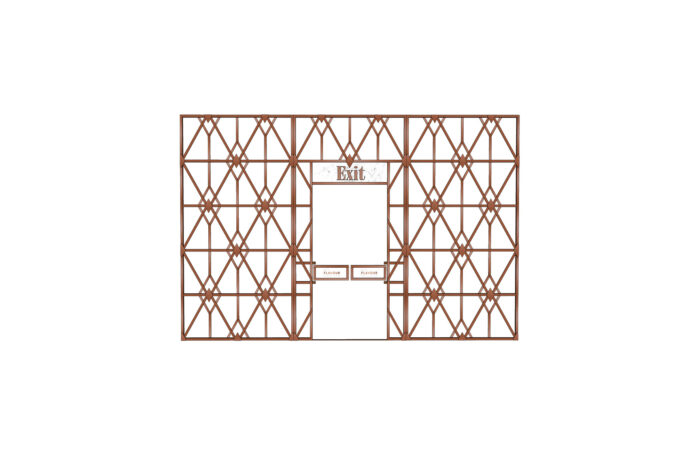 Cosmo Velvet frame exit L450xH300