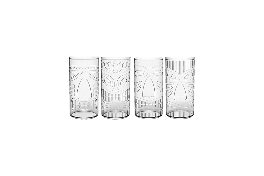 Tiki Gods longdrink glas 490ml – 25 st/p/kr (set)