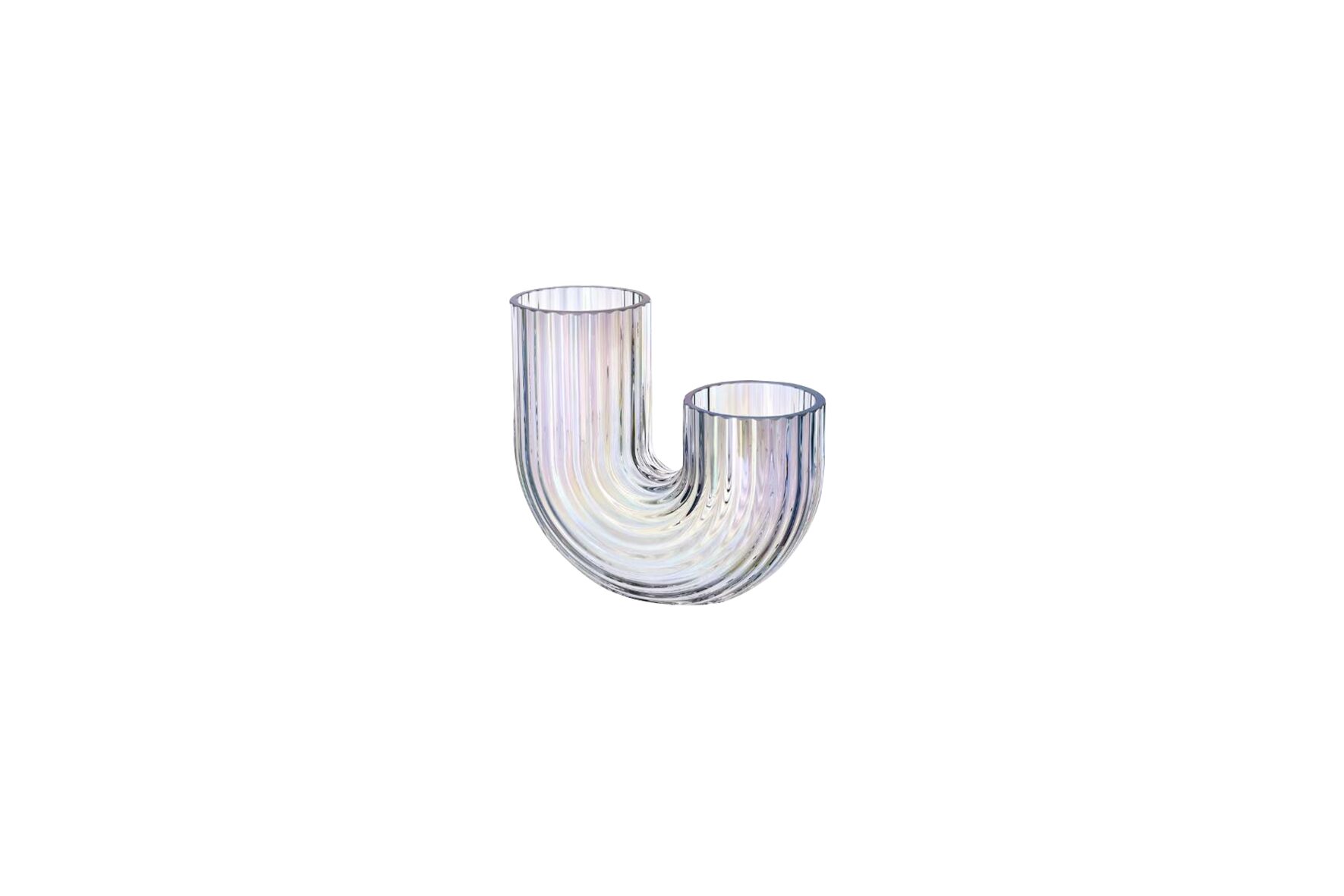 Vaas | Regenboog parelmoer L13xB6xH12