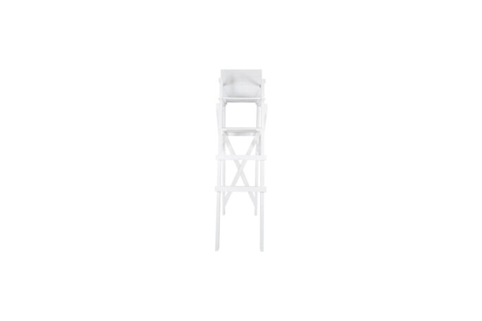 Badmeesterstoel wit L110xB70xH255 (decoratief) - Afbeelding 2