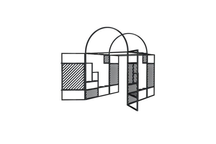 Brooklyn poort L200xB200xH300 - excl. planten (set)