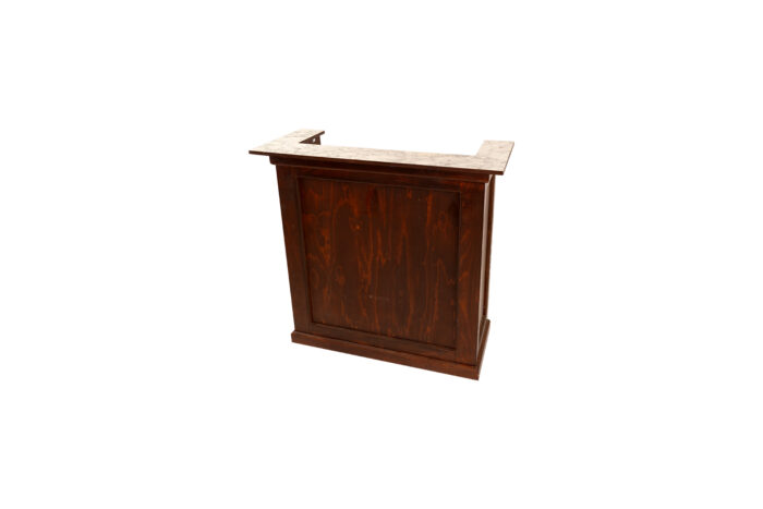 Cuba bar mini met marmeren bartop L100