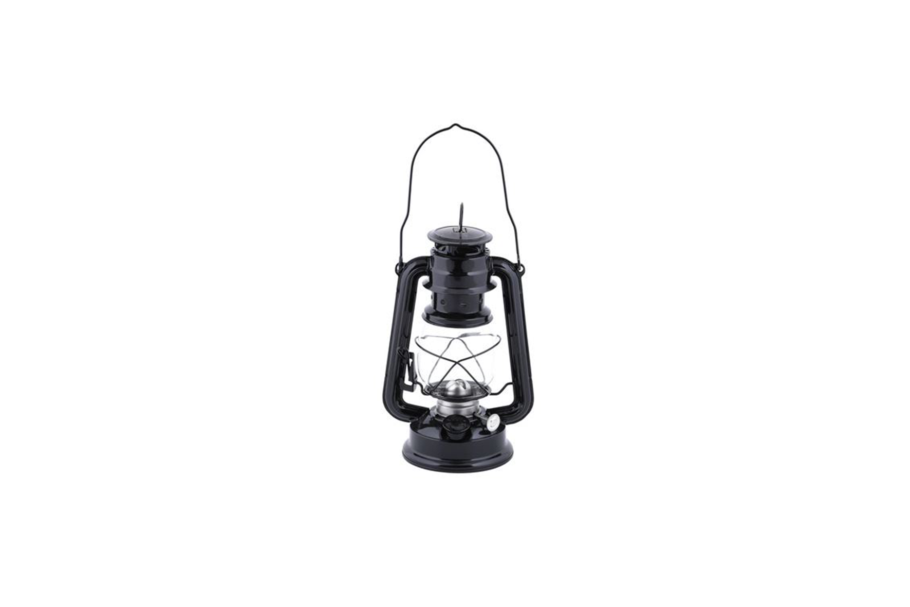 Deco | Olielamp lantaarn zwart L11,7xB15,7xH24,1