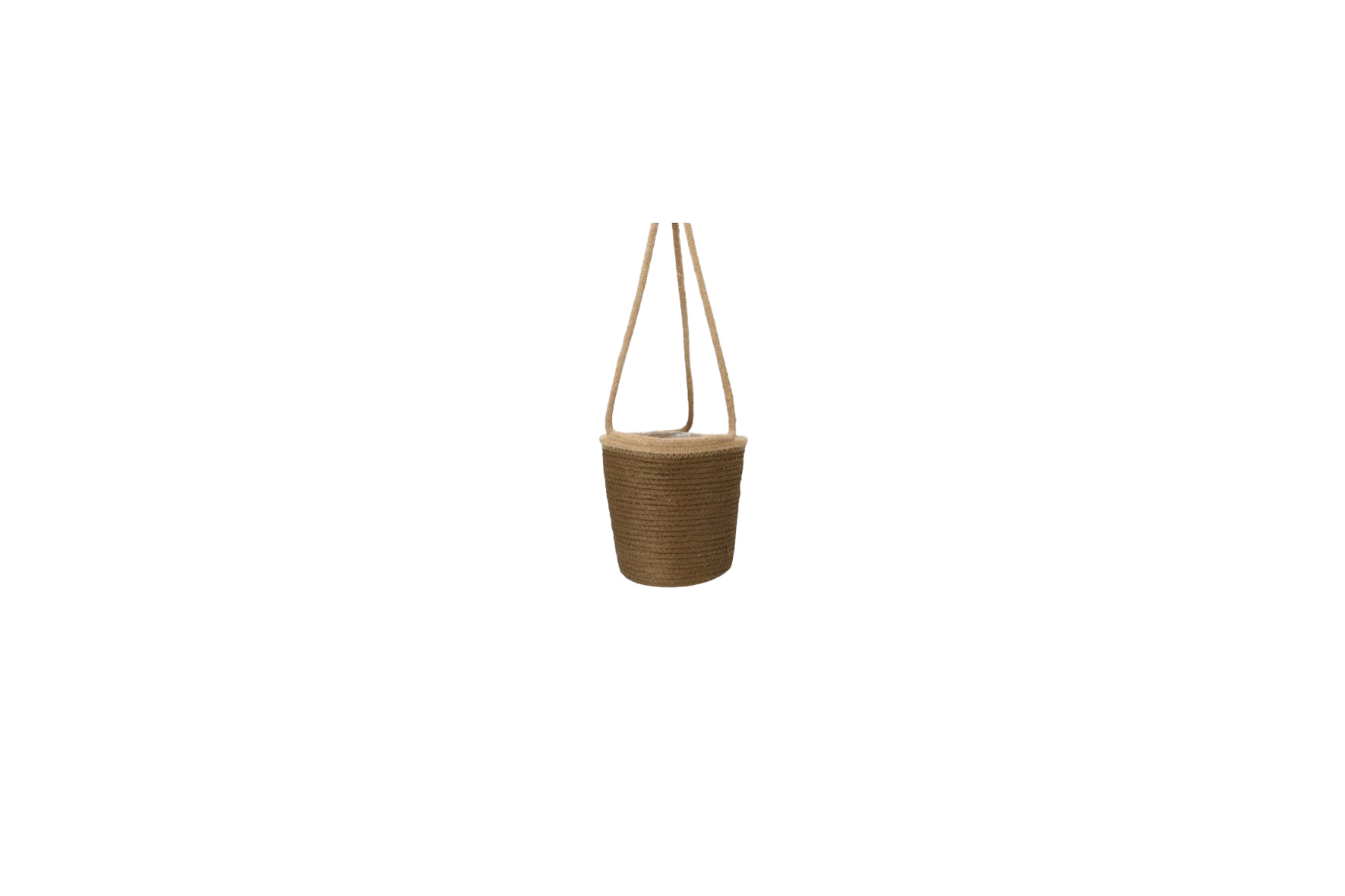 Hangpot mand mosterd Ø20xH18
